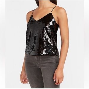 NWT Express Sequined Tank Top